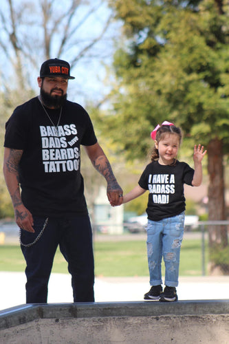 Badass Dads Have Beards & Tattoos Set