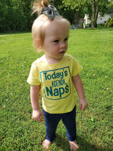 Load image into Gallery viewer, Today’s Agenda, Naps HTV Shirt